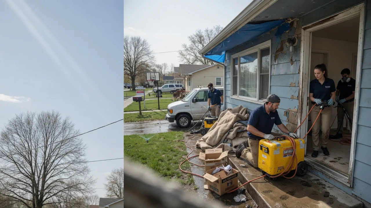 Basement Flood Cleanup in Glenwood, IA near me